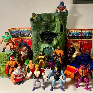 Masters of the Universe “He-Man” Original 1980’s Vintage Action Figure Set